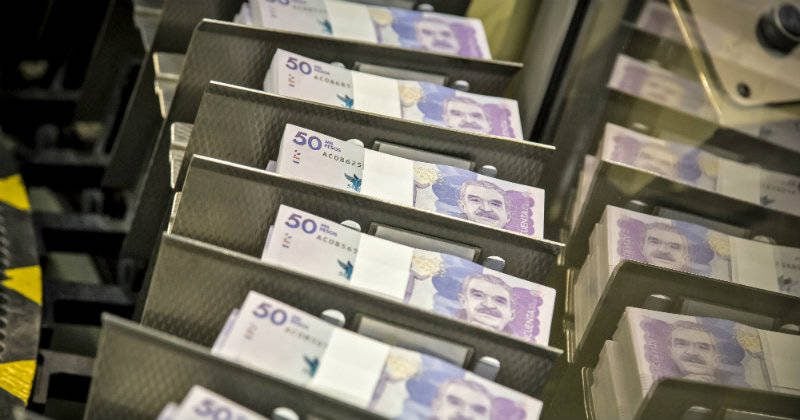Así serian los nuevos billetes colombianos, sin tres ceros ....