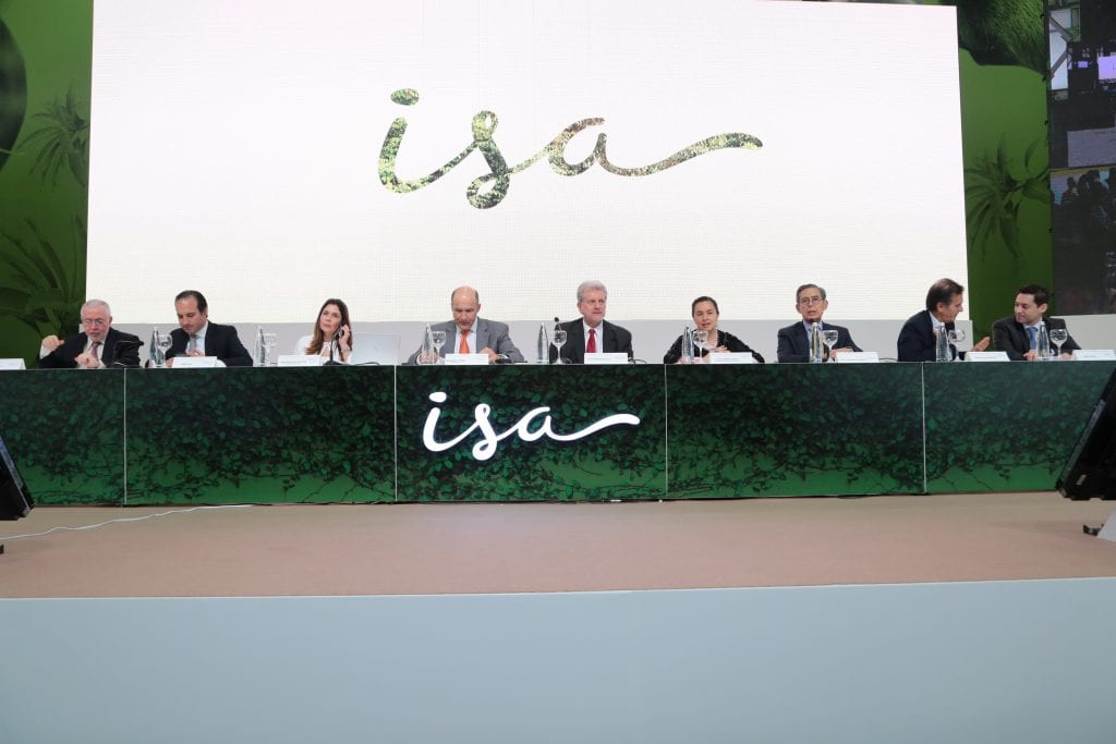 ISA pagará $542 como dividendos en 2018