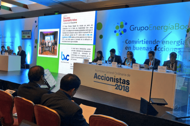 GEB pagará dividendo de $115 por acción en la BVC