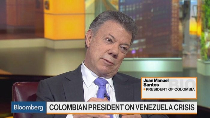 Advertencia de Santos al próximo presidente