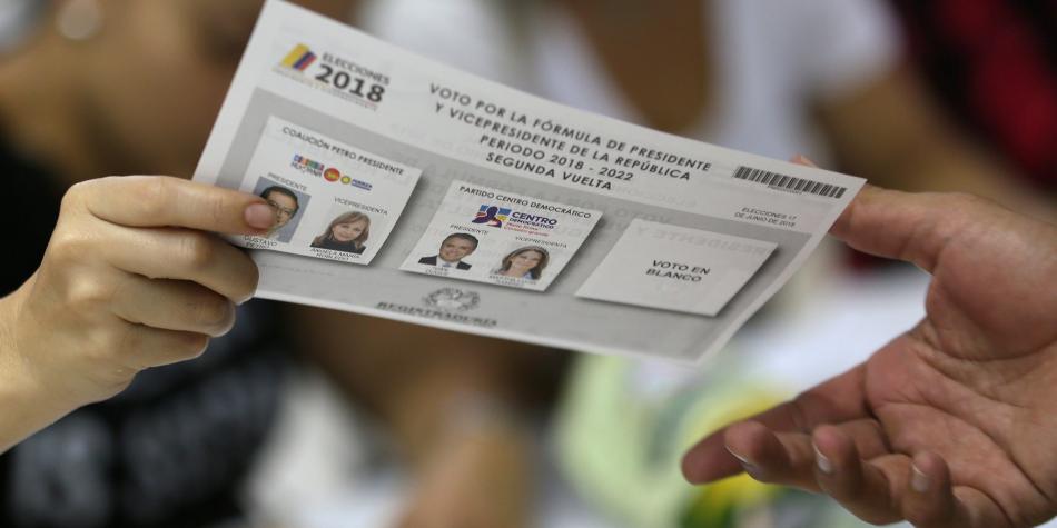 Segunda vuelta presidenciales Colombia / Foto El Tiempo