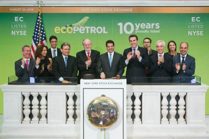 Ecopetrol NYSE 10 años