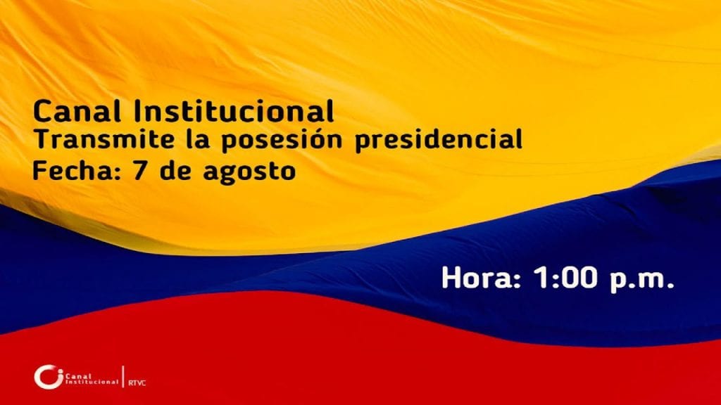 Transmisión de la posesión del presidente Iván Duque