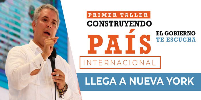 Duque en Nueva York con agenda en ONU, taller Construyendo País e inversionistas