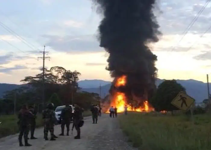 Reportan atentado contra pozo petrolero en Putumayo Reportan atentado contra pozo petrolero en Putumayo
