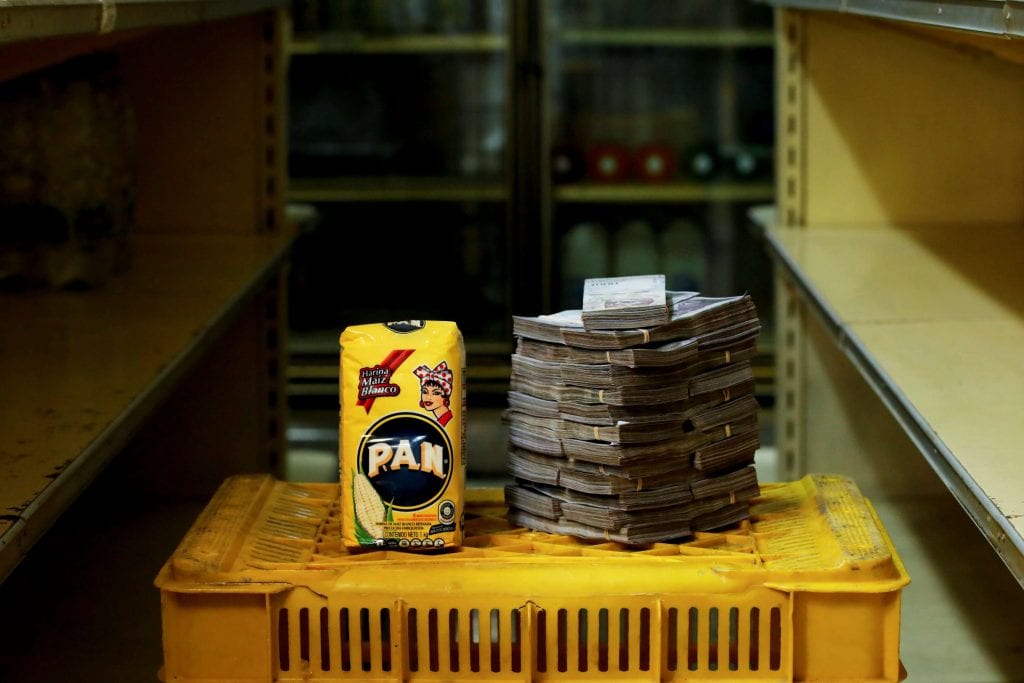 Inflación en Venezuela se acelera en julio y llega a 264.872% en un año