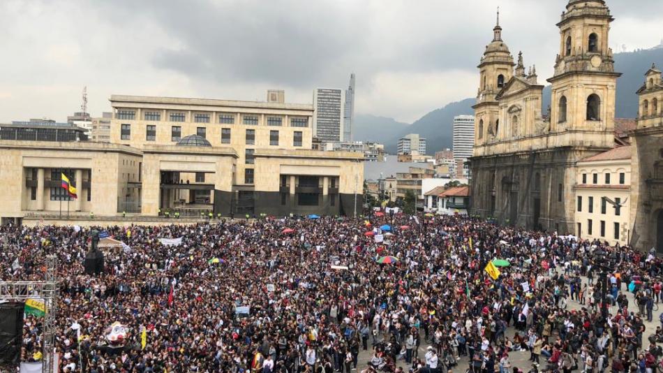 marchas-estudiantiles. Foto: El Tiempo.