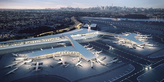 La-Guardia-aeropuerto. Foto: HOK.