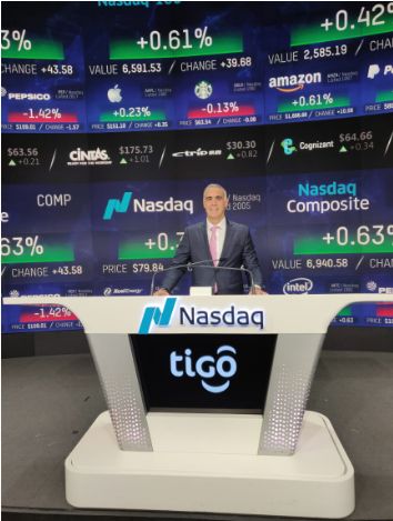 Millicom comenzó a cotizar acciones en EE. UU. bajo el símbolo Tigo