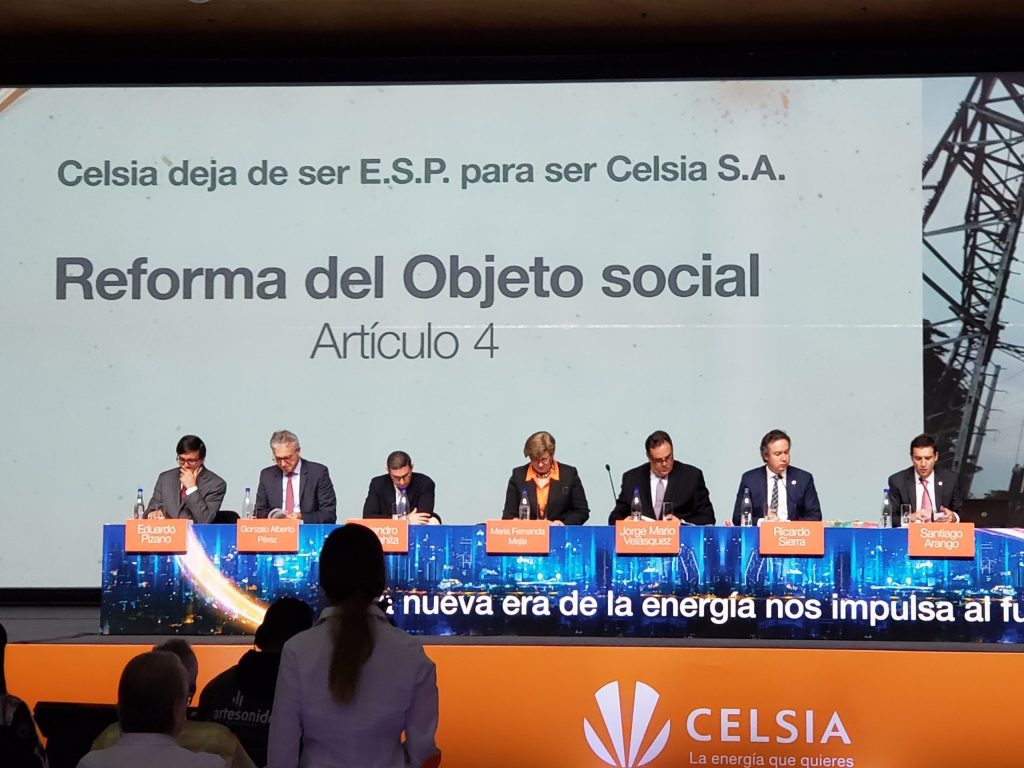 Celsia deja de ser una empresa de servicios públicos para ser S.A.