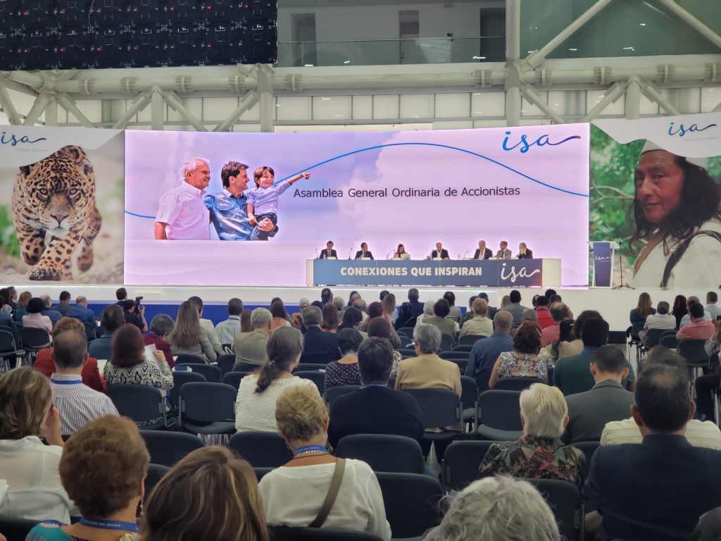 Asamblea de ISA aprobó pago de dividendo de $552 por acción