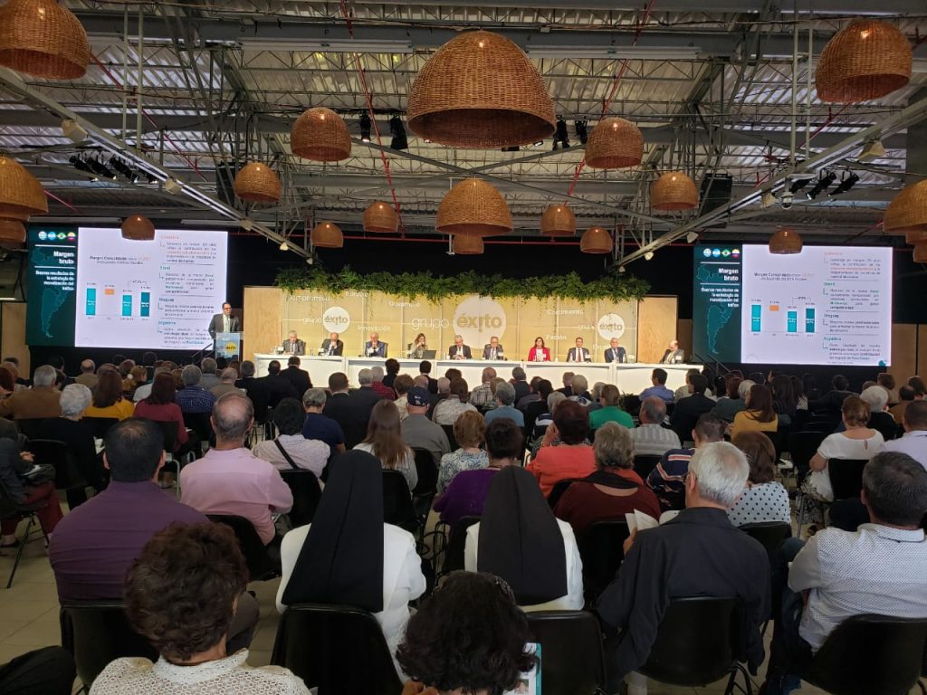Asamblea del Grupo Éxito aprobó pago de dividendo de $312,12 por acción