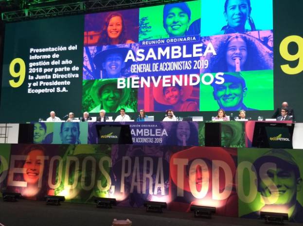Asamblea de Ecopetrol aprobó proyecto de distribución de dividendos de $225 por acción