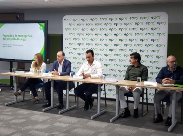 EPM presentó balance tras un año de la contingencia en Hidroituango; derrumbes impiden avances en obras