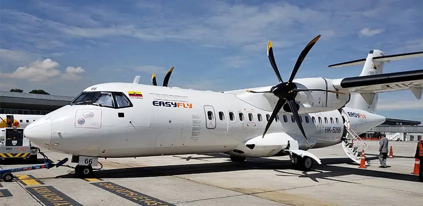 Easyfly es admitida en proceso de reorganización; obligaciones vencidas superan $183.707 millones Easyfly, primera en reactivar vuelos en Colombia; Avianca volaría a finales de julio