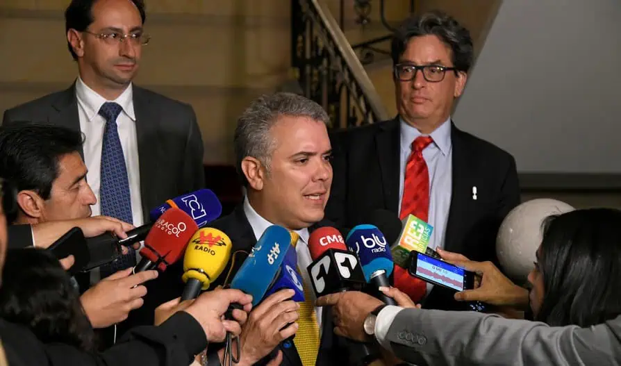 Presidente Duque también defendió cifras económicas y negó estancamiento Presidente Duque también defendió cifras económicas y negó estancamiento