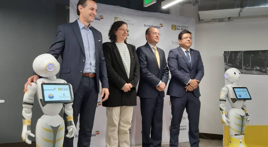 Robótica, inteligencia artificial e innovación, las apuestas de Bancolombia