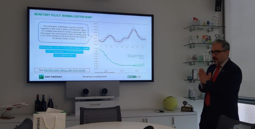 BNP Paribas cambió estimaciones de PIB y tasas de interés de Colombia