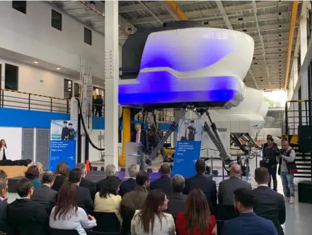 Avianca inauguró centro de entrenamiento de vuelo en Bogotá Avianca inauguró centro de entrenamiento de vuelo en Bogotá