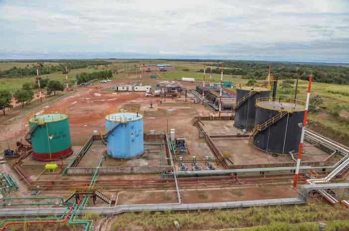 Campo Caño Sur Este de Ecopetrol alcanzó récord de producción