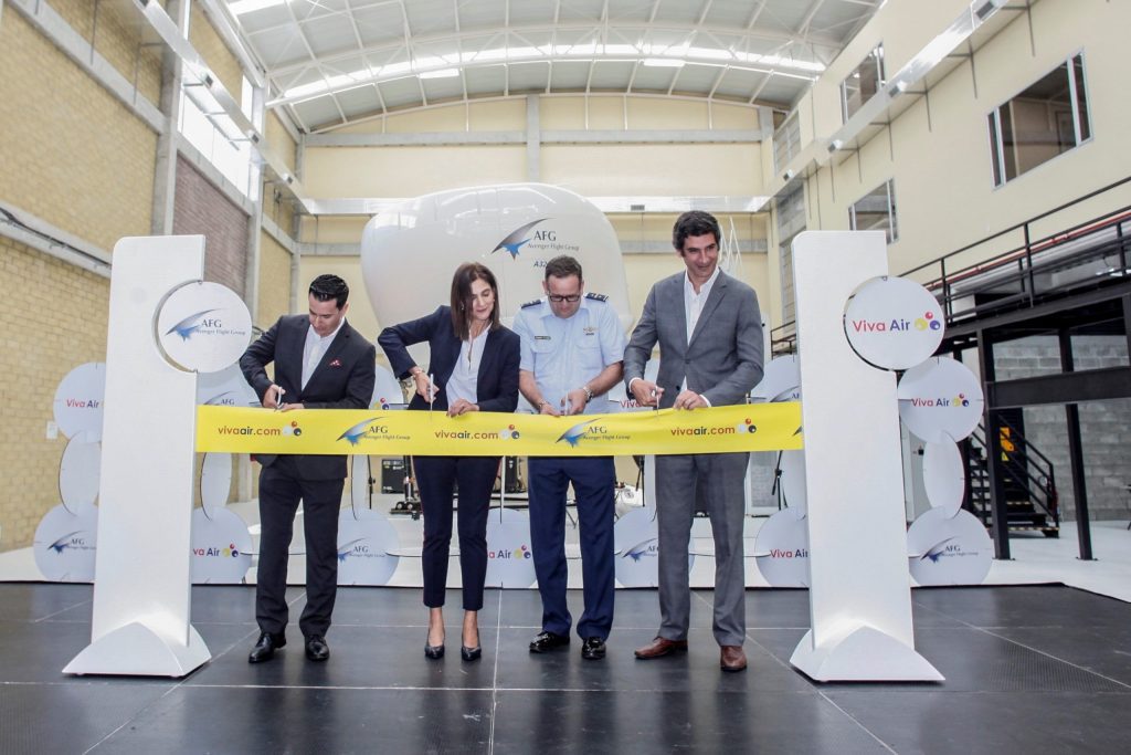 Viva Air inaugura el centro de entrenamiento más moderno para Airbus A320 en el país