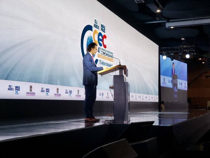 Se inauguró el 4° Congreso Empresarial Colombiano de la Andi en Medellín