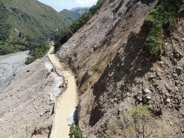 Coviandes ya despejó km 58 de vía al llano, pero apertura no sería en agosto