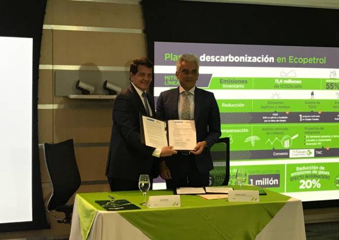 Ecopetrol reducirá el 20 % de emisiones de gases de efecto invernadero a 2030