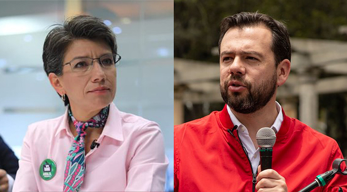 Galán supera a Claudia López en encuesta Invamer por la Alcaldía de Bogotá