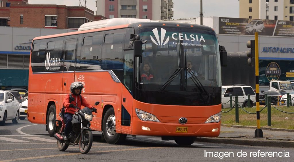 Celsia llevará 120 buses eléctricos al SITP de Bogotá en 2020