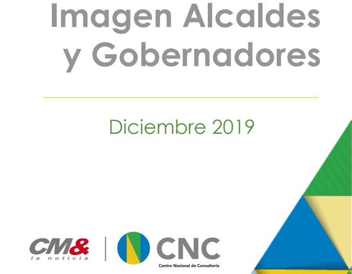 Así termina la imagen de gobernadores en 20 departamentos de Colombia
