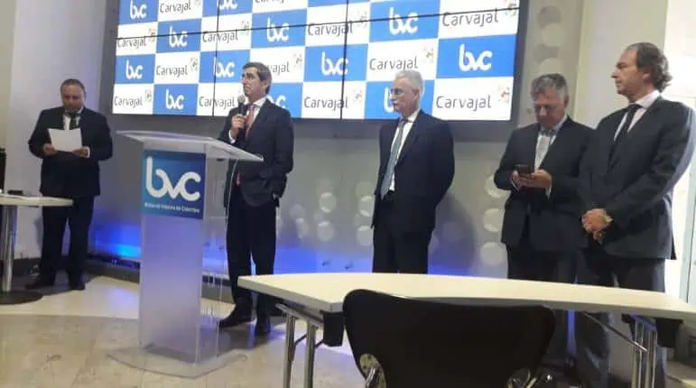 Carvajal presentó resultados exitosos de emisión de bonos en la Bolsa de Valores de Colombia Carvajal presentó resultados exitosos de emisión de bonos en la Bolsa de Valores de Colombia