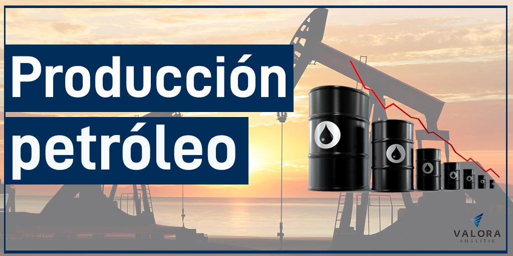 Producción de petróleo en Colombia bajó en primer trimestre del año; la de gas subió