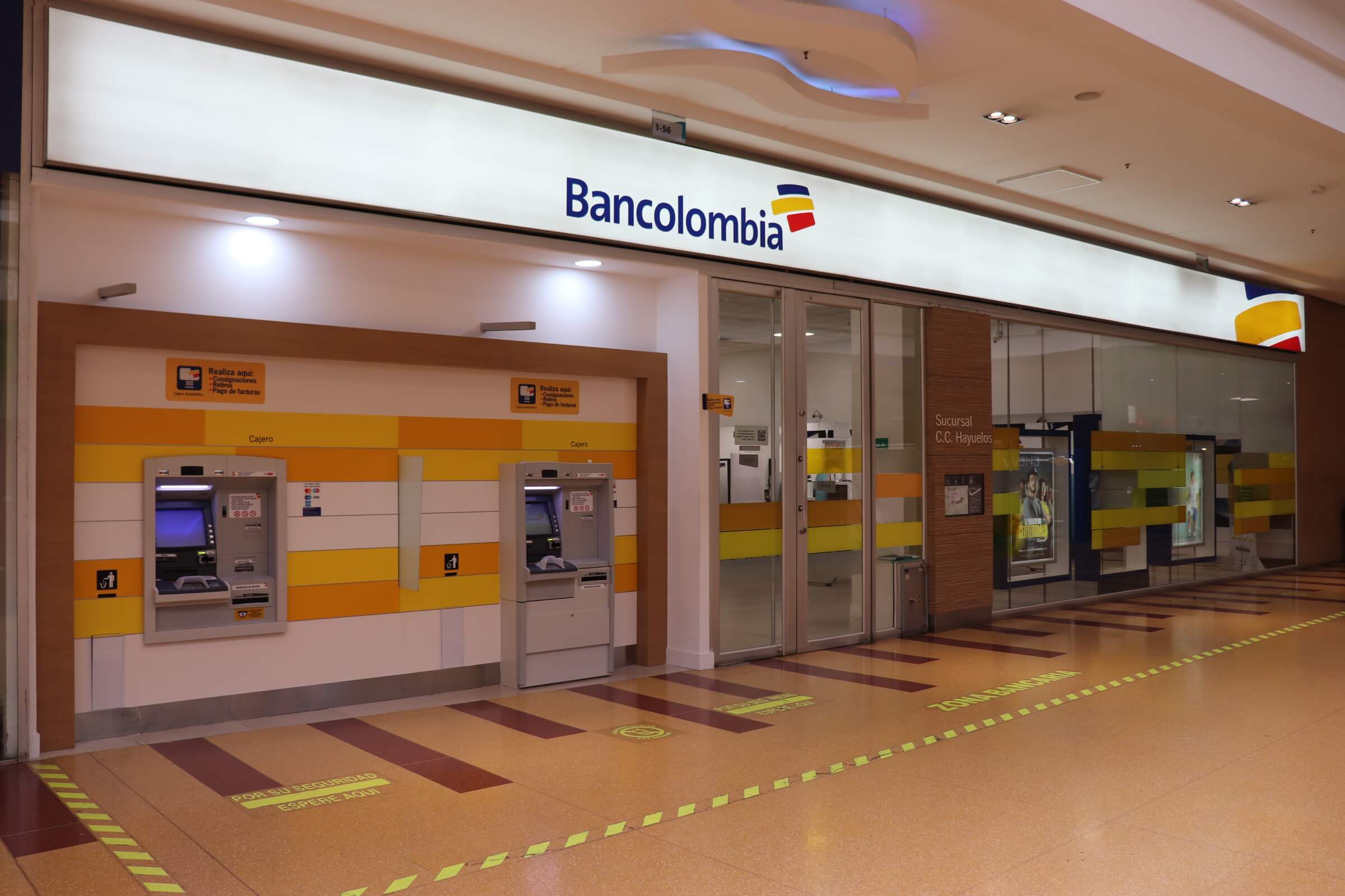 Cajeros Bancolombia