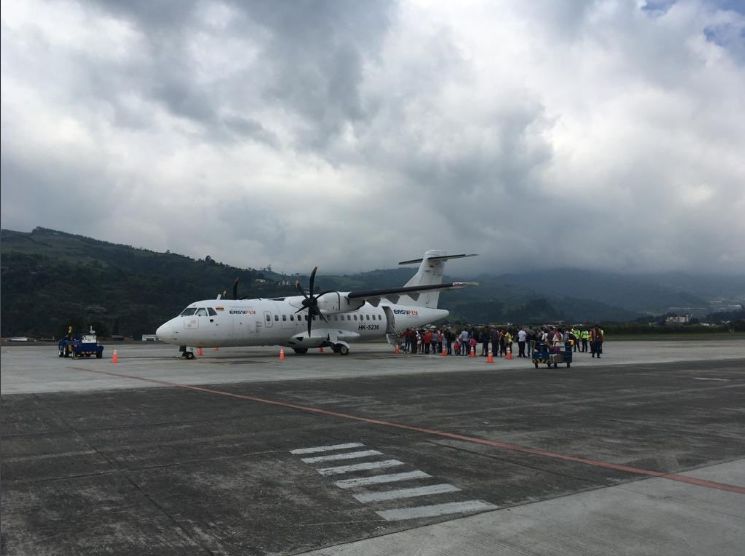 Avión de Easyfly pasó por protocolo de inspección en Medellín ante sospecha de coronavirus