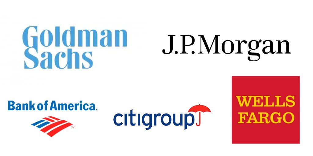 Bancos EE. UU: se desploman utilidades de Bank of America, JPMorgan, Goldman Sachs, Citigroup y Wells Fargo