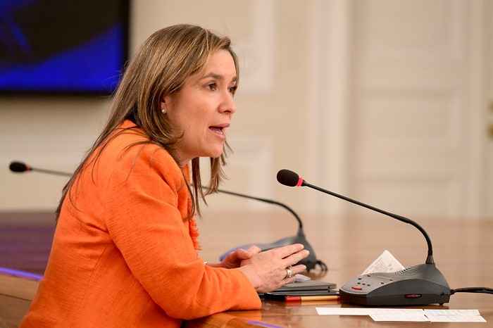 María Fernanda Suárez, ministra de Minas y Energía de Colombia. Foto: Cortesía Presidencia de la República