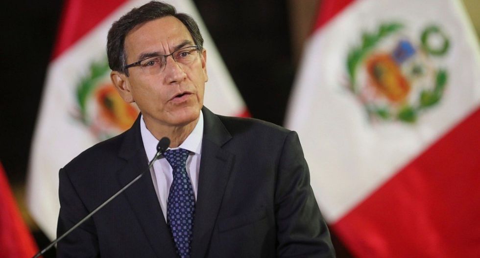 Congreso de Perú admitió debatir moción de vacancia del presidente Vizcarra