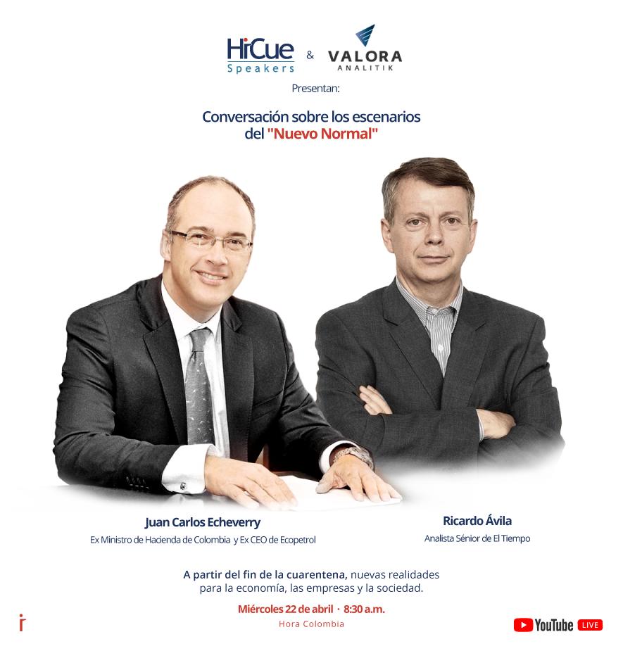 Valora Analitik y HiCue Speakers se unen para analizar impacto del Covid-19 con grandes conferencistas latinoamericanos