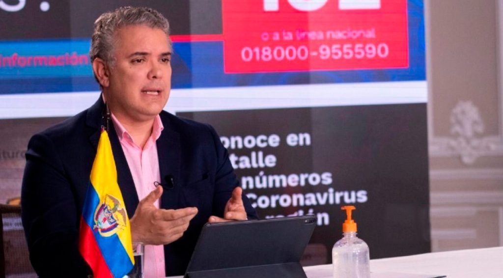 Declaración-Presidente de Colombia habla sobre Covid - 19 - 26 de mayo