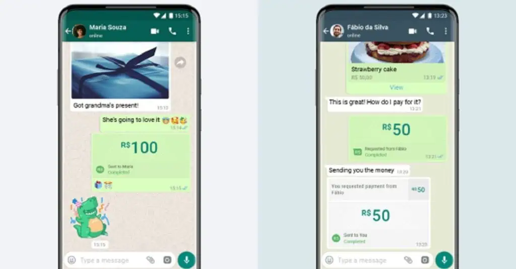 Facebook activó pagos a través de WhatsApp: la medida empezará en Brasil Pagos whatsapp (Foto VentureBeat)