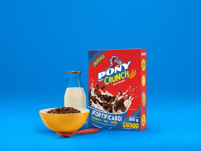 Bavaria incursiona en segmento de cereales y lanza Pony Malta Crunch