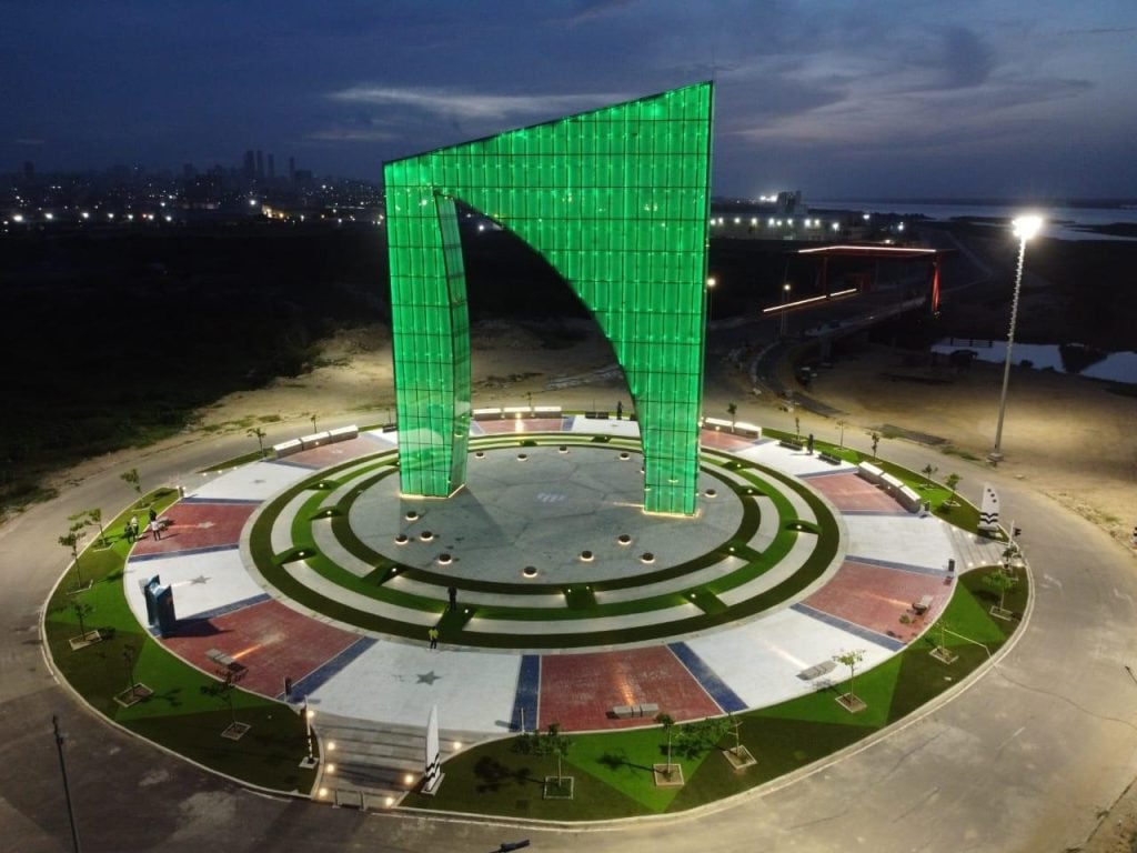 Ventana de Campeones de Barranquilla se encendió por primera vez por los enfermos con ELA