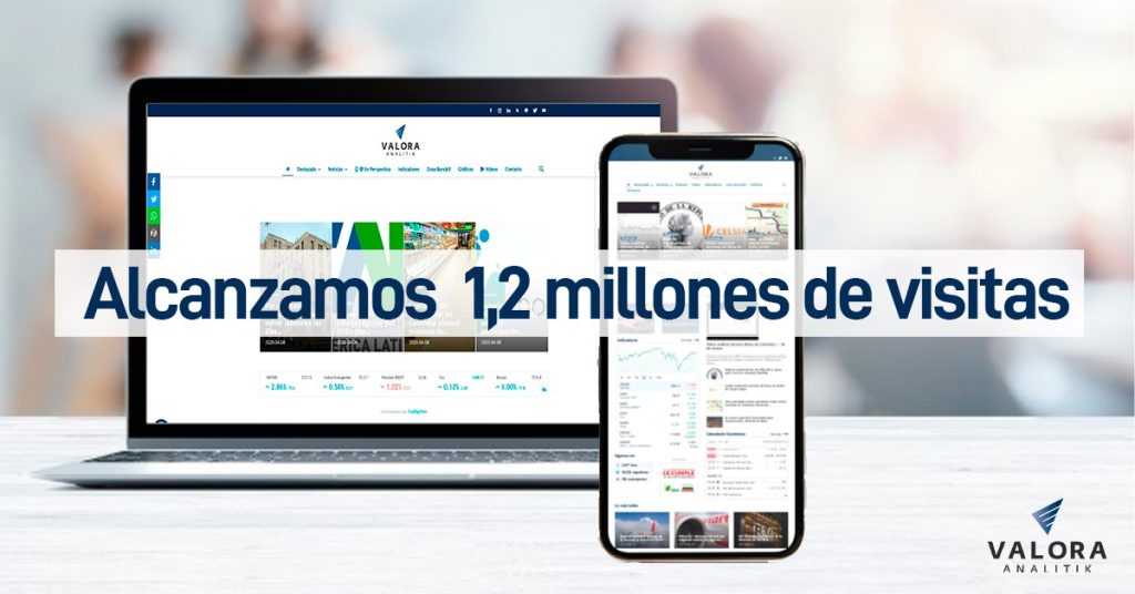 Valora Analitik alcanza 1,2 millones de visitas y se consolida entre medios especializados de Colombia y Latinoamérica