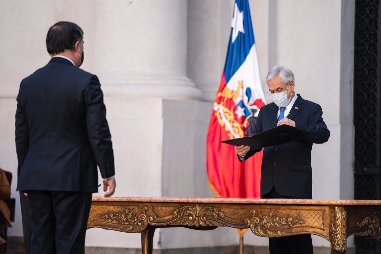 Tomada de: Prensa Presidencia de Chile