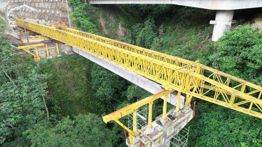 Proyecto Chirajara Fundadores en vía Bogotá-Villavicencio ya tiene 74% de avance