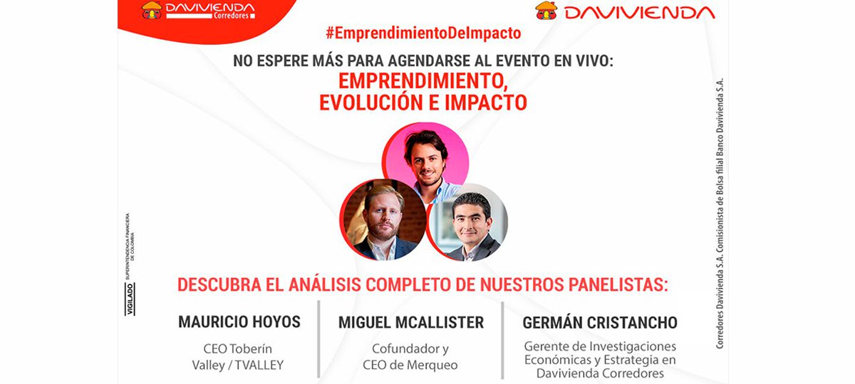 ¿Cómo crecen emprendimientos de impacto en medio de la crisis?: ‘LIVE’ de Davivienda Corredores