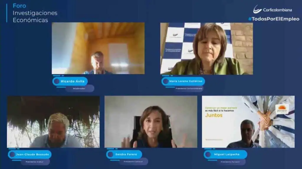 Foro #TodosPorElEmpleo de Corficolombiana: Múltiples propuestas para reactivar el empleo en el país Foro #TodosPorElEmpleo de Corficolombiana: Múltiples propuestas para reactivar el empleo en el país