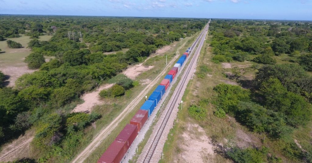 El corredor férreo La Dorada Chiriguaná conecta a los departamentos de Caldas y Cesar. Foto: Suministrada ANI