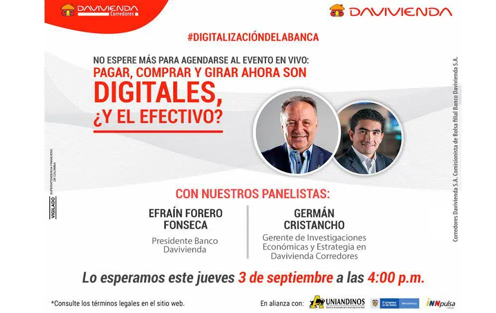Banca tradicional evoluciona ágilmente en medio del Covid-19: Nuevo ‘LIVE’ de Davivienda Corredores Banca tradicional evoluciona ágilmente en medio del Covid-19: Nuevo ‘LIVE’ de Davivienda Corredores